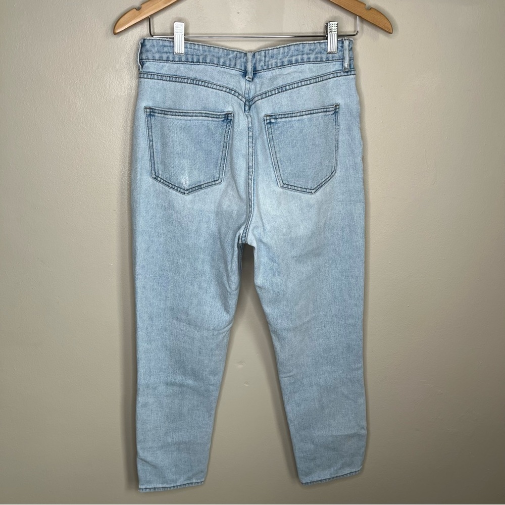 Pacsun Los Angeles Mom Light Denim High Waisted Ankle Cropped Jeans Size 27 - Picture 7 of 10